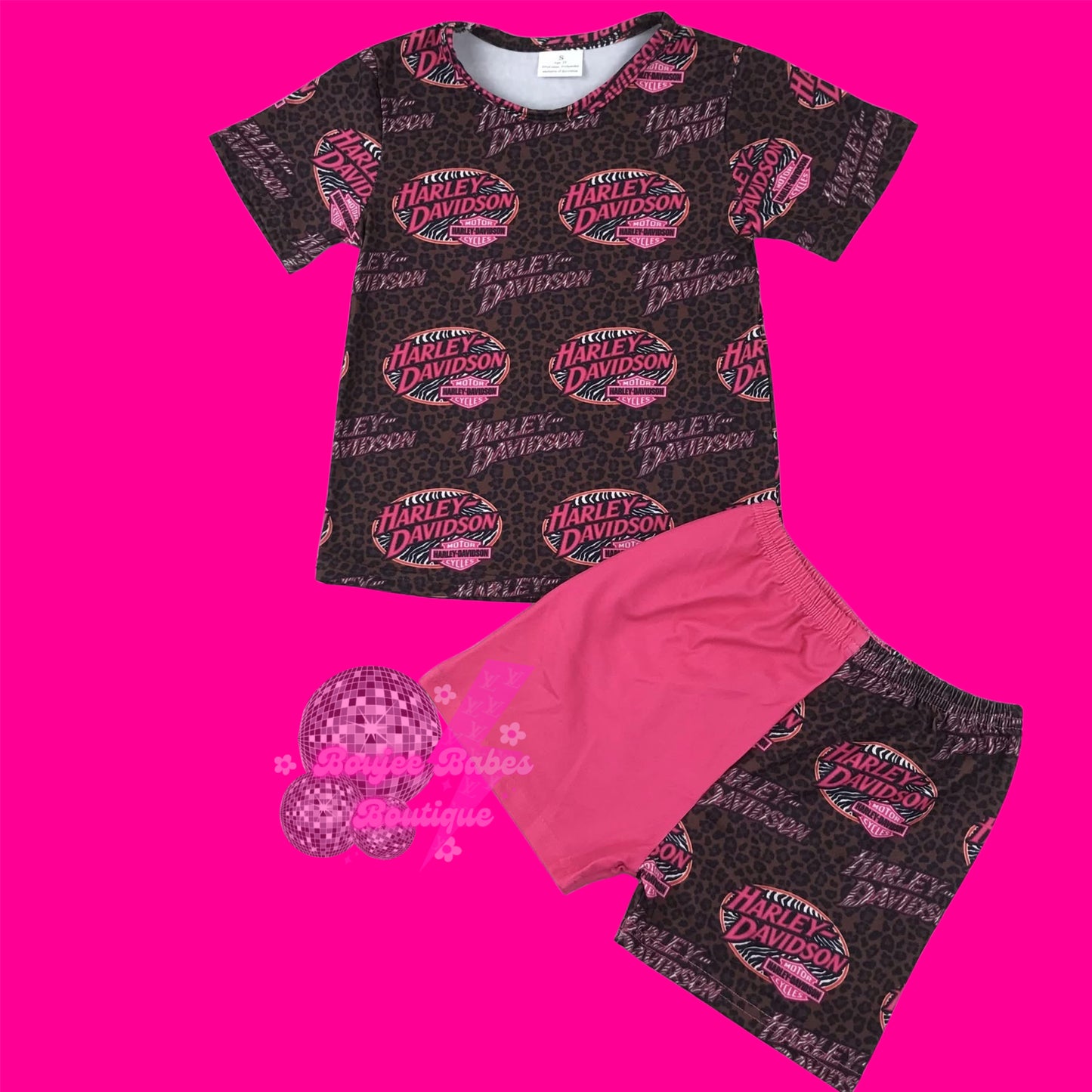 Harley cheetah set