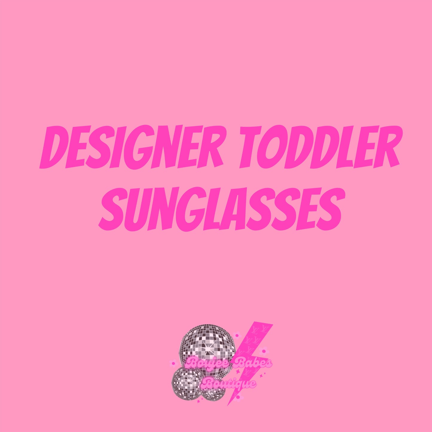 toddler designer sun glasses