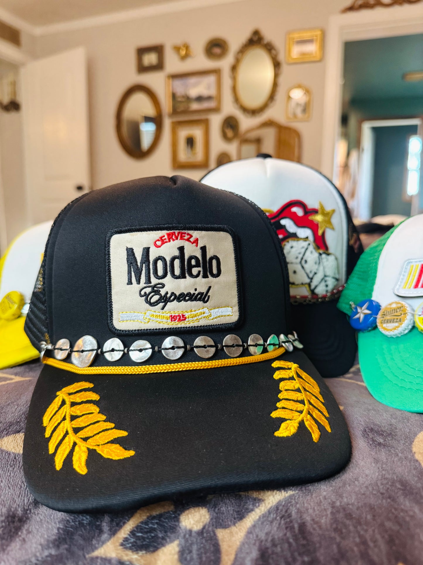 mystery hot girl trucker hats