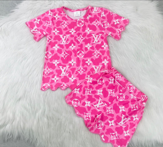 boujee camo girl sets