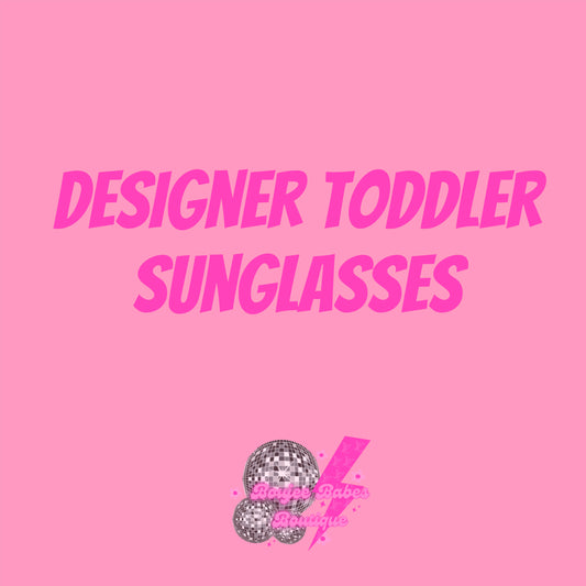 toddler designer sun glasses