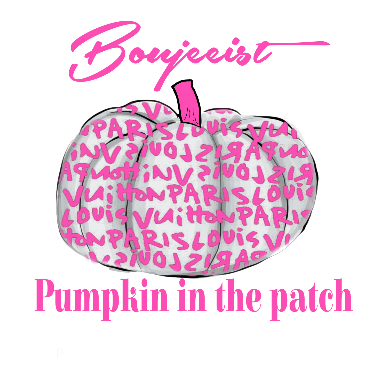 pink boujeest pumpkin png